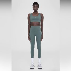 Anine Bing Sport 2 Piece Matching Set Blake Leggings & Renae Sports Bra Size Sm